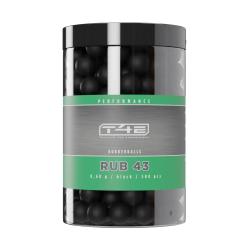 Billes pour arme de d&eacute;fense T4E Caoutchouc - Cal. 43 x500