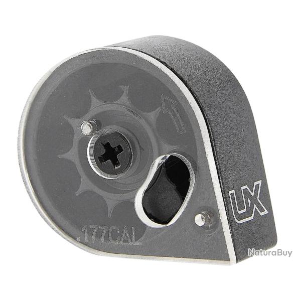Chargeur 9 coups pour carabine PCP UX Notos - Cal. 4,5 mm