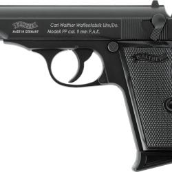 Pistolet &agrave; blanc Walther PP Bronze - Cal. 9 mm PAK