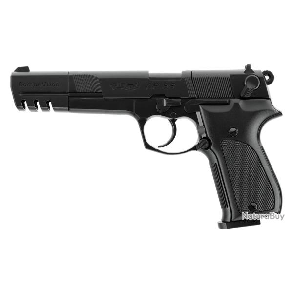 Pistolet � plombs Walther CP88 Competition CO2 - Cal. 4,5 mm - Noir