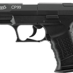 Pistolet &agrave; plombs Walther CP99 CO2 - Cal. 4,5 mm - Noir