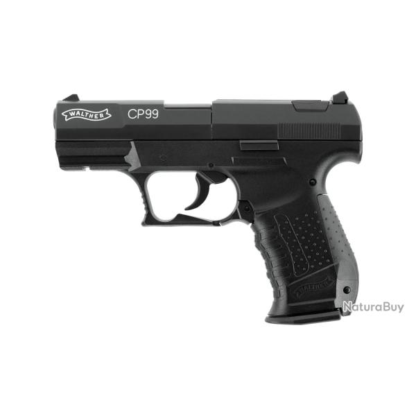 Pistolet � plombs Walther CP99 CO2 - Cal. 4,5 mm - Noir
