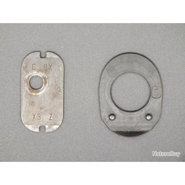 Jeu de cales pour crosse Benelli Argo lettre C