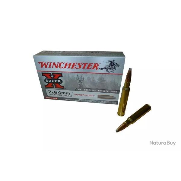 WINCHESTER cal.7x64 Power Point 162 grains - 10.5 grammes
