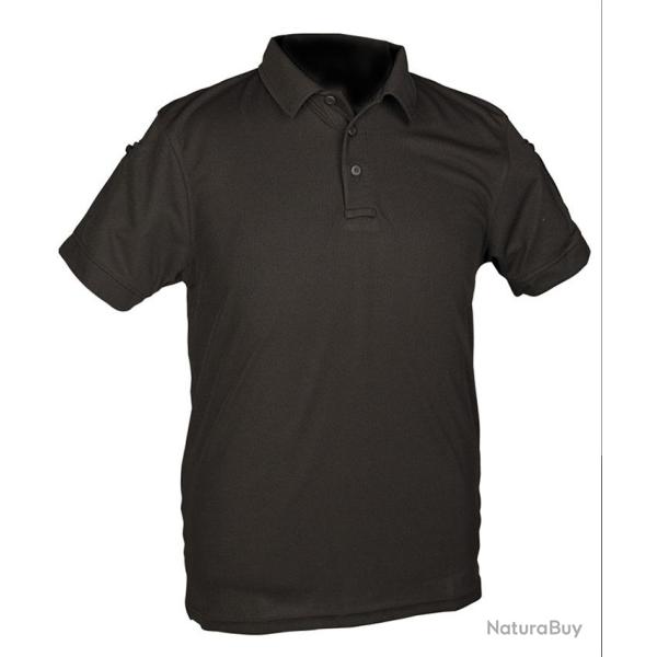 Polo tactique QUICKDRY Noir