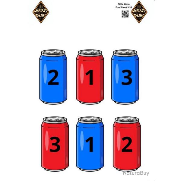 CIBLE LIMA - CANETTE