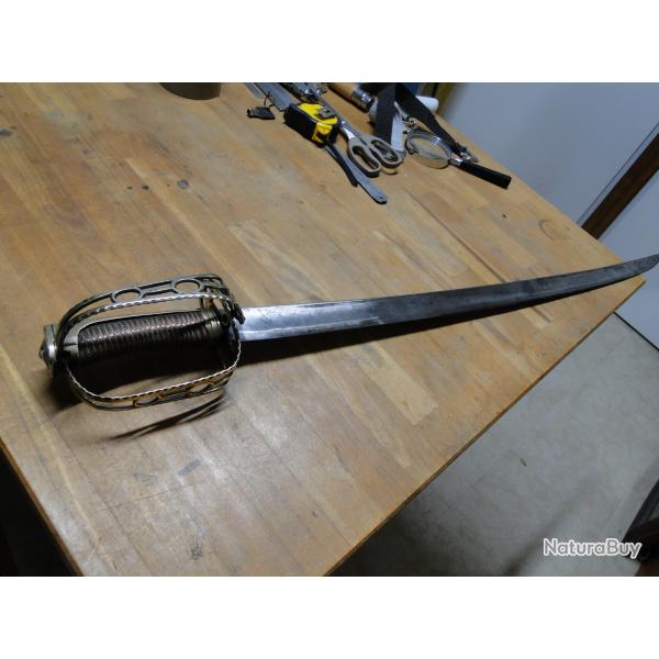 sabre  garde tournante poque revolution