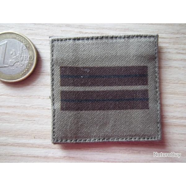 galon grade militaire lieutenant basse visibilit insigne collection