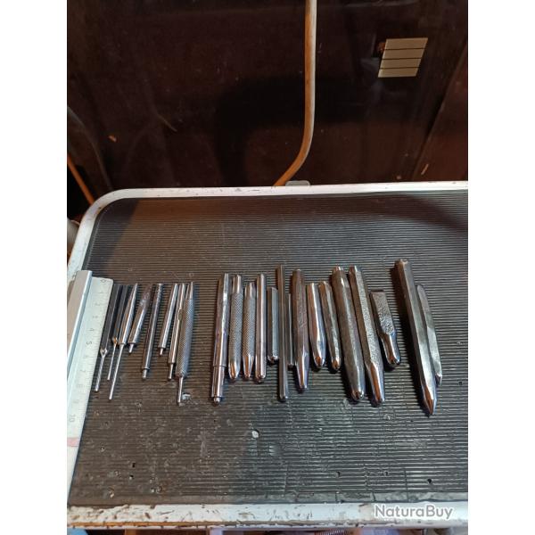 Outils Horloger Bijoutier Vintage - Lot Ancien Marque MONTANDON PALMER GABARIT