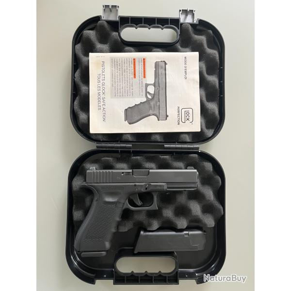 Pistolet Glock 17 Gen 4 9x19 avec performance trigger