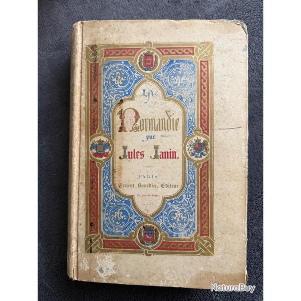 LA NORMANDIE - JULES JANIN - 1844 - RGIONALISME