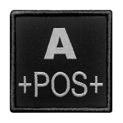 PATCH Groupe Sanguin Noir A+