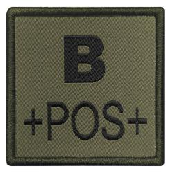 PATCH Groupe Sanguin Vert OD B+