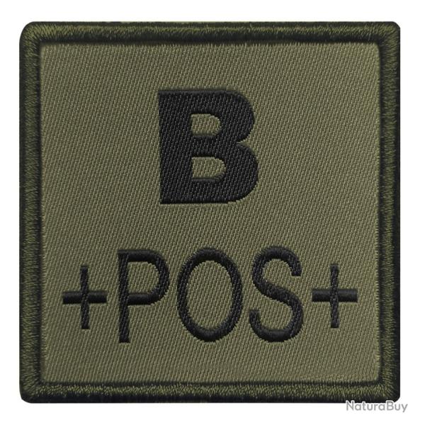 PATCH Groupe Sanguin Vert OD B+