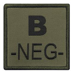 PATCH Groupe Sanguin Vert OD B-