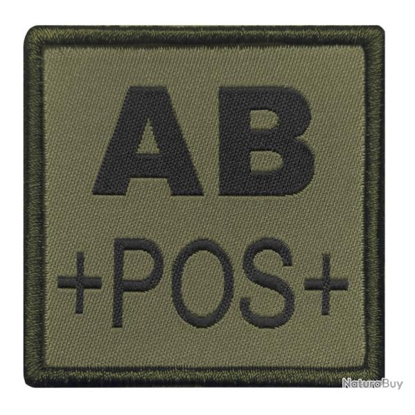 PATCH Groupe Sanguin Vert OD AB+