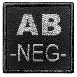 PATCH Groupe Sanguin Noir AB-