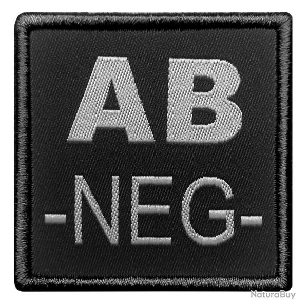 PATCH Groupe Sanguin Noir AB-