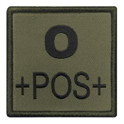 PATCH Groupe Sanguin Vert OD O+