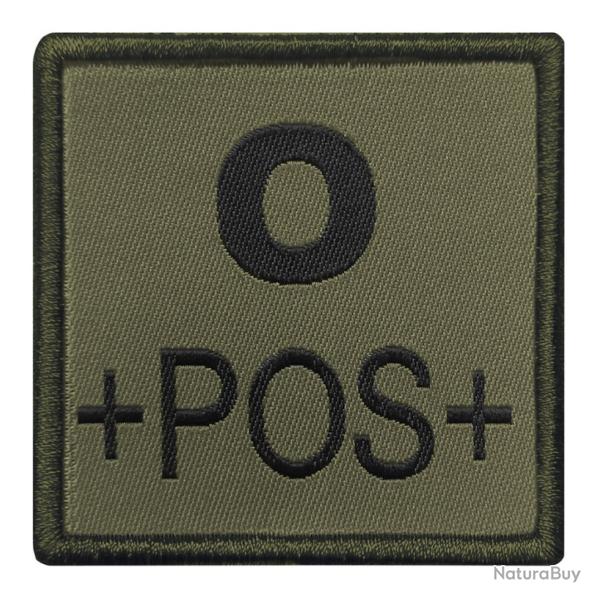 PATCH Groupe Sanguin Vert OD O+
