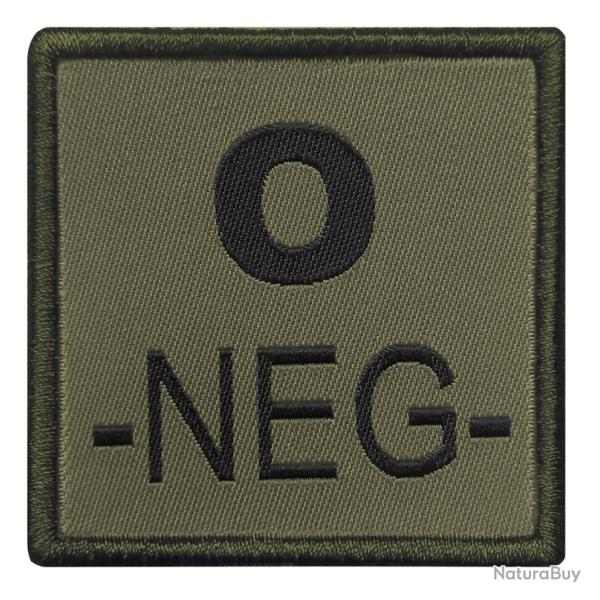 PATCH Groupe Sanguin Vert OD O-