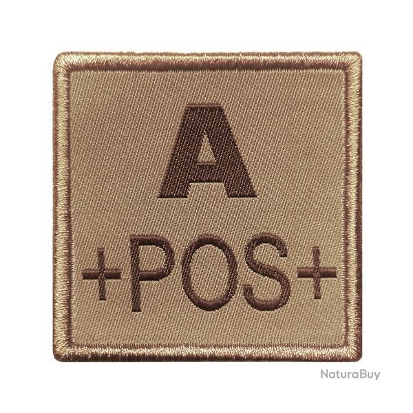 PATCH Groupe Sanguin Sable A+