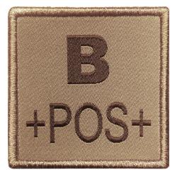 PATCH Groupe Sanguin Sable B+