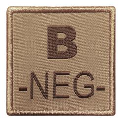 PATCH Groupe Sanguin Sable B-