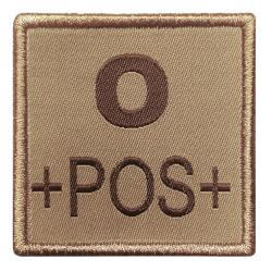 PATCH Groupe Sanguin Sable O+