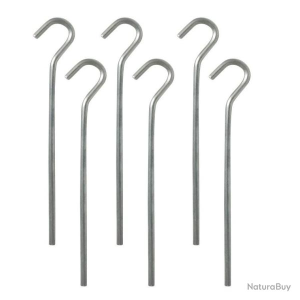 LOT DE 6 PIQUET DE TENTE