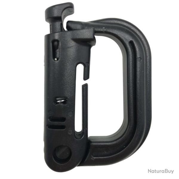 MOUSQUETON GRIMLOCK Noir