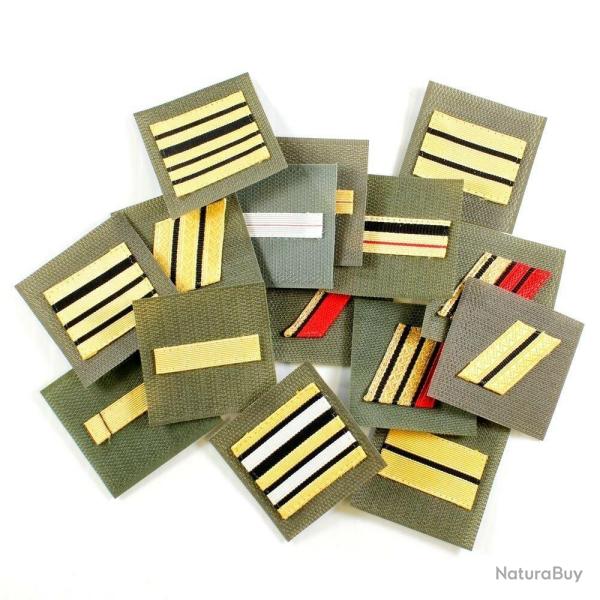 Galon militaire Haute Visibilit Sergent Chef BM2