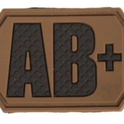 Patch PVC Groupe Sanguin Sable AB+