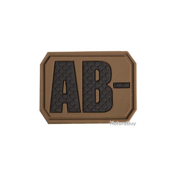 Patch PVC Groupe Sanguin Sable AB-