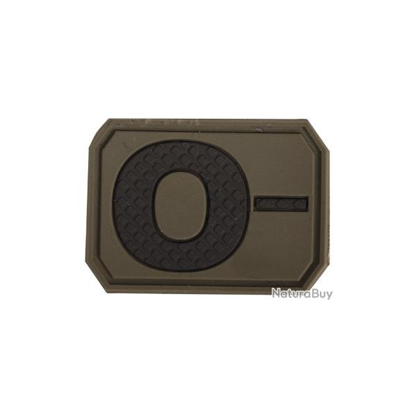 Patch PVC Groupe Sanguin Vert OD O-