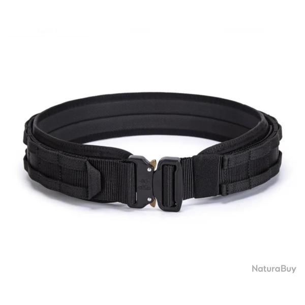CEINTURON TACTIQUE NOIR L