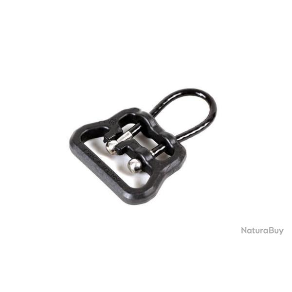 ATTACHE SANGLE ULOOP 1 INCH Noir
