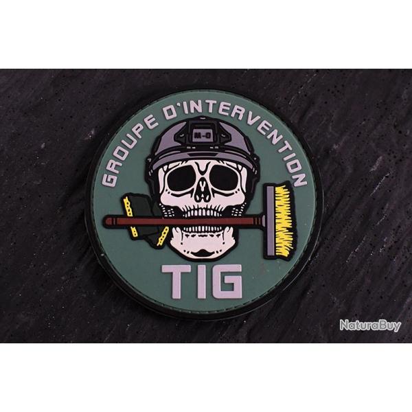 PATCH PVC GROUPE D'INTERVENTION TIG
