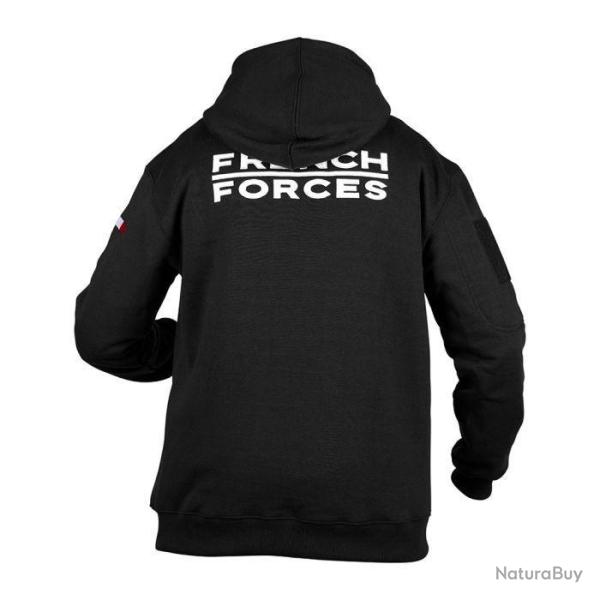 SWEAT FRENCH FORCE NOIR