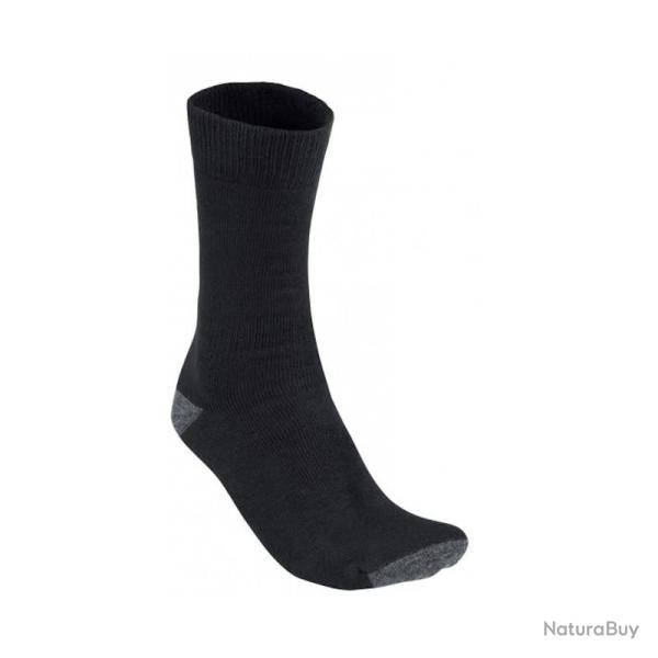 CHAUSSETTES MERINO MILITARY NOIRES 44/47