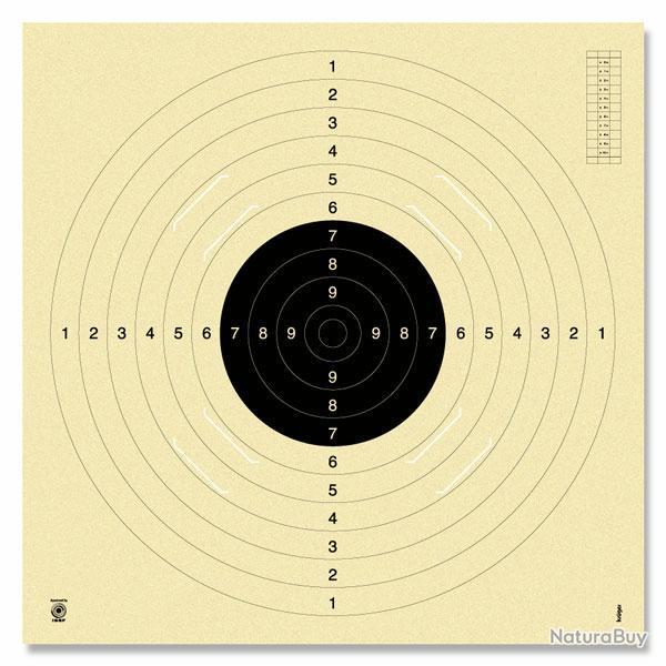 CIBLES (C50) AVEC ENCOCHES x125