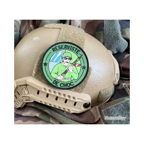 PATCH RESERVISTE DE CHOC