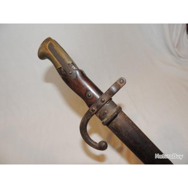 BAIONNETTE KROPATSCHEK  / GRAS 1874 / CHATELLERAULT  1881   / DIRECT GRENIER