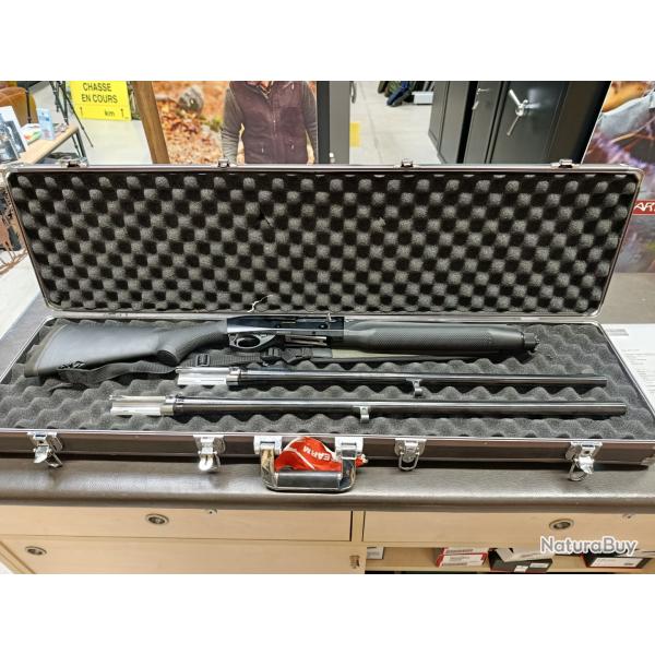 Fusil Benelli Montefeltro 12/76 + 1 canon slug