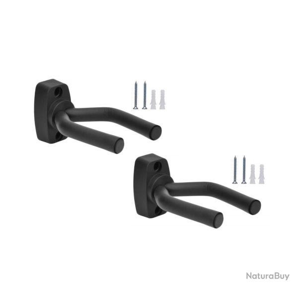 Paire de supports muraux pour armes - Robuste, compact et facile  installer