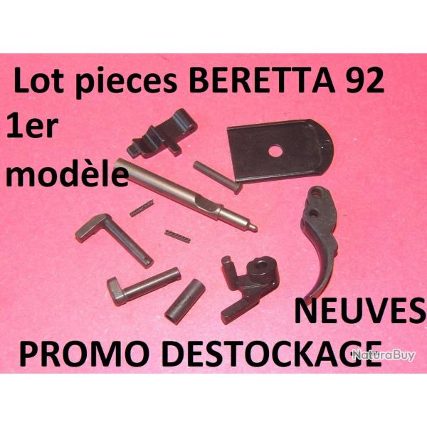 GROS Lot de pices NEUVES de pistolet BERETTA 92 1er modle - VENDU PAR JEPERCUTE (HU512)