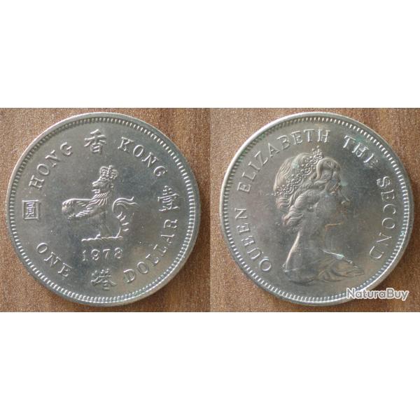 Hong Kong 1 Dollar 1978 Piece Dollars Elizabeth