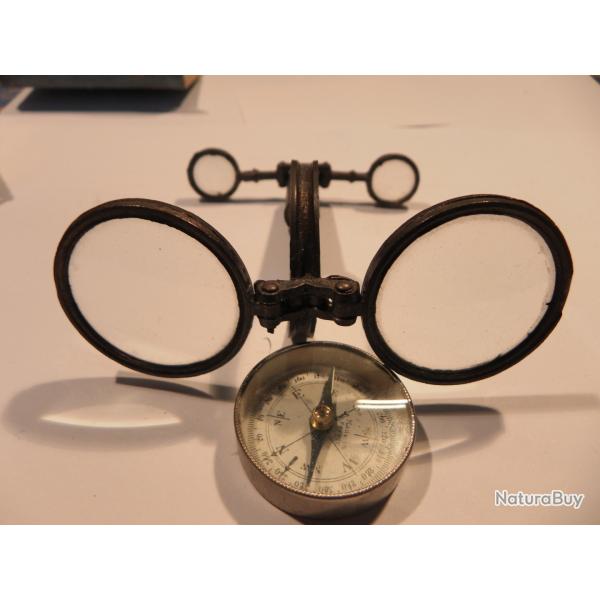 Jumelles boussole Eclair / La Parisienne