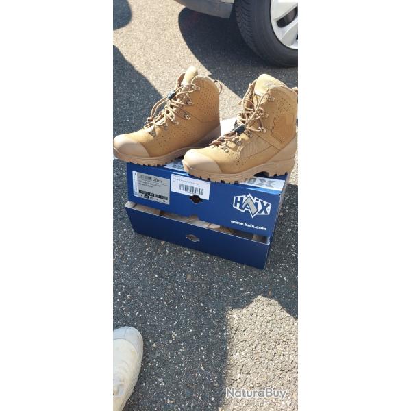 Chaussure de combat zones chaudes 42 HAIX Arme Franaise