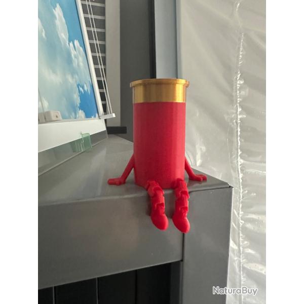 figurine cartouche impression 3 d